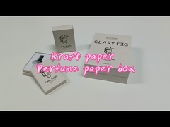 Logo personalizzato Perfume Scatola di carta Perfume Scatola di imballaggio Perfume Scatola regalo