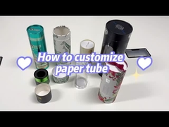 Scatola di cilindro personalizzata di grandi dimensioni per profumi cosmetici, tubi regalo di carta, scatola di imballaggio di fiori, scatola di tubi di carta