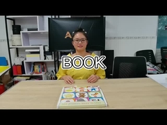 Bambini Libro di inglese 9pcs Piccolo libro di carta cognitiva stampato su misura