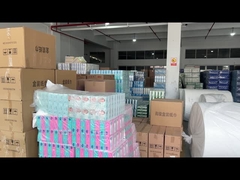 Video del magazzino di asciugamani di carta