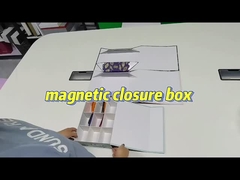 Confezionamento di scatole magnetiche rigide e rigide con Li magnetici