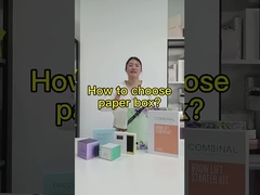 Scatola di carta cosmetica personalizzata per la cura della pelle con vassoio a vesciche