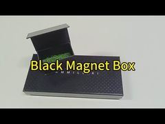 Scatole rigide a chiusura magnetica nera Scatole regalo a chiusura magnetica in cartone ISO approvato