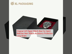 Casella di orologio originale in carta regalo per orologi sportivi orologi da uomo orologio accessori di protezione scatole lunghe