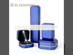 Gioielli Imballaggio Gioielli Scatola Set Collare Cassa Fabbricazione a mano Luxury LED Light Gioielli Pendenti Box