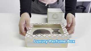 Confezione regalo magnetica personalizzata con scatola per profumi di lusso