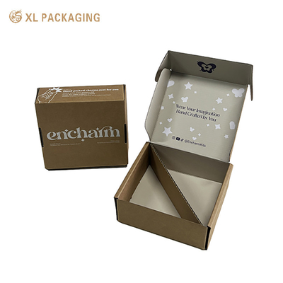 comprare Al dettaglio stampa personalizzata cartone cartone ondulato kraft ecologico con inserto di carta online manufacture