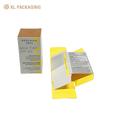 comprare Scatole per la cura della pelle per la vendita al dettaglio su misura Imballaggio Scatole di carta pieghevole per cosmetici Scatole di cartone Righe per labbra Bocche cosmetiche Scatole di carta online manufacture