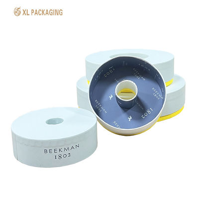 comprare Set confezione regalo in tubo di carta rotondo da 3 pezzi di dimensioni personalizzate con rivestimento per alimenti per confezioni di macaron e dessert fabbricazione online