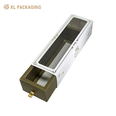 comprare XL Packaging Custom Packaging Box Factory Luxury Macaron Window Drawer Box Cake Candy Chocolate Packaging Box With Logo Food Cupcake Box fabbricazione online