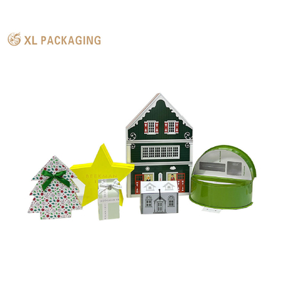 comprare Casella di calendario dell'avvento cosmetica vuota a misura in forma di albero di Natale online manufacture