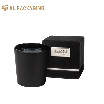 comprare Fabbrica di scatole per imballaggio personalizzate XL Scatola regalo di lusso personalizzata Scatola per candele di lusso con coperchio Confezione regalo Profumo Artigianato Speciale Apri confezione candela Con logo online manufacture