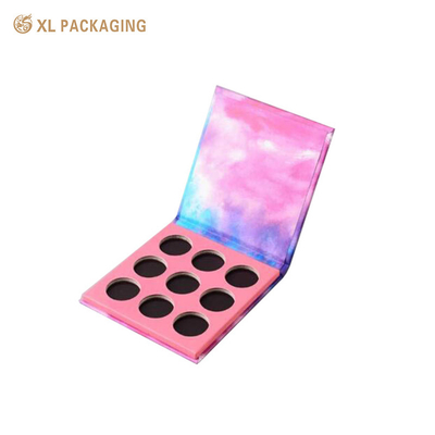 comprare Magnetic Closure Makeup Cosmetics Eye Shadow Palette Con Specchio Oro Luxury Cosmetic Packaging Manifatto Accetto online manufacture