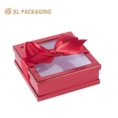comprare Al dettaglio Capo di lusso e confezione in carta base Scatola regalo quadrata a forma di nodo online manufacture