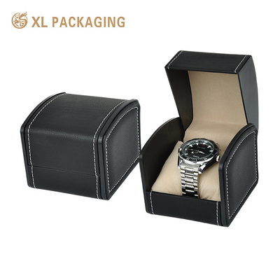 comprare Logo personalizzato Maschio nero nero uomo donna orologio Set confezionamento scatola, carta Kraft confezionamento regalo con cuscino online manufacture