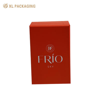 comprare Scatola Regalo di Lusso Antiurto Bi-Slot Stampata su Misura con Carta Artistica Rosso Opaco Brillante Resistente alle Impronte Digitali e Struttura Sigillata a Due Pezzi con Coperchio e Base fabbricazione online