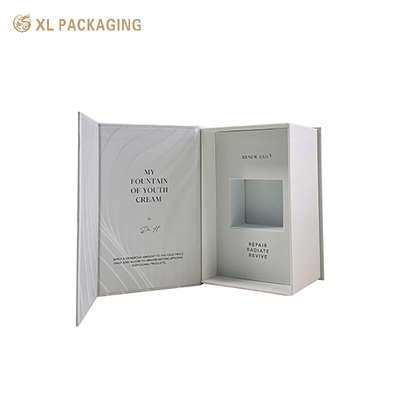 comprare Scatola regalo di carta Kraft per cosmetici Magnete in foglio d'oro nero Scatola cosmetica con inserti EVA online manufacture
