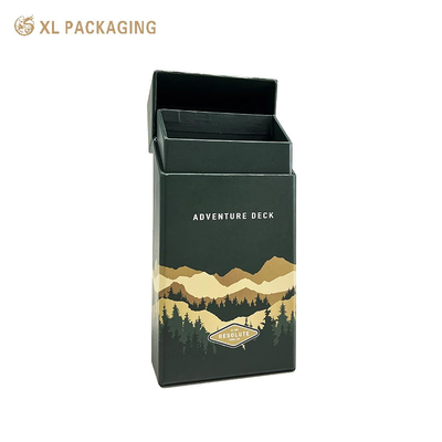 comprare Scatola di sigarette stampata a colori Scatola regalo con rivestimento in matt Scatola di imballaggio in carta con coperchio flessibile per regali fabbricazione online