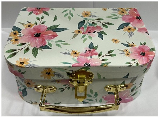 comprare Stampa a colori cartone valigia scatola di imballaggio design moderno logo personalizzato per artigianato regalo industriale online manufacture