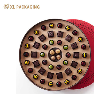 comprare Scatole di cioccolato rotonde personalizzate. fabbricazione online