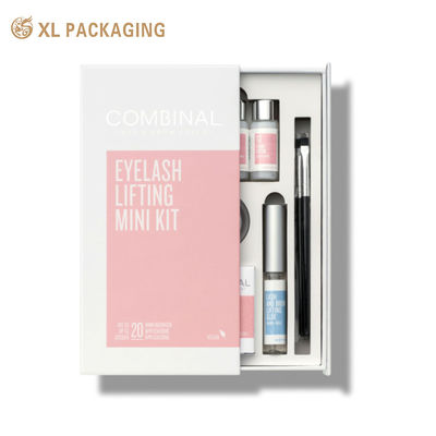 comprare Confezione regalo di lusso con stampa personalizzata con stampa in lamina d'oro e fodera in velluto per imballaggi cosmetici fabbricazione online