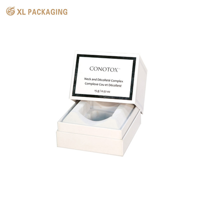 comprare Casella cosmetica di lusso a misura Incorporazione di schiuma a prova di urti Finestra trasparente Disegno di sblocco facile Proteggere prodotti fragili Elevare lo sblocco per gli appassionati di bellezza online manufacture