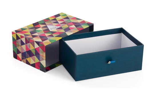 acquistare Cosmetici per la cura della pelle imballaggio regalo cassetto stile cartone scorrevole scatola con nastro tag tirare fabbricazione online