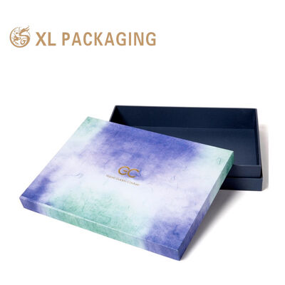 acquistare Set regalo per le vacanze a colori gradienti Scatola rigida Logo in foglio d'oro Imballaggio personalizzato del tè fabbricazione online