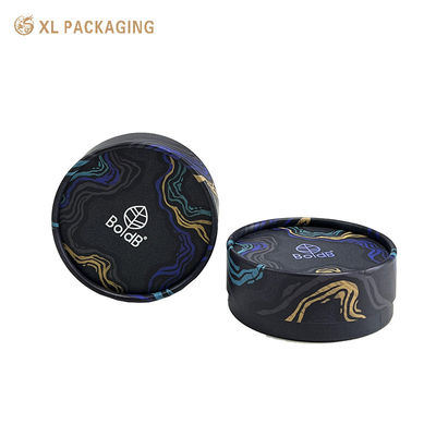 Mini Ring Box Con Insert Round Paper Box Per Gioielli Packaging Cylinder Tube Box Circolare Ring Wedding Box