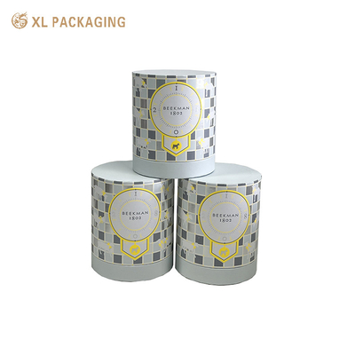 Luxury Skin Care Art Paper Tube Boxes Cartoni a mano con stampa personalizzata, interni in raso Ideale per serumsetti spa Regali e collezioni di marca