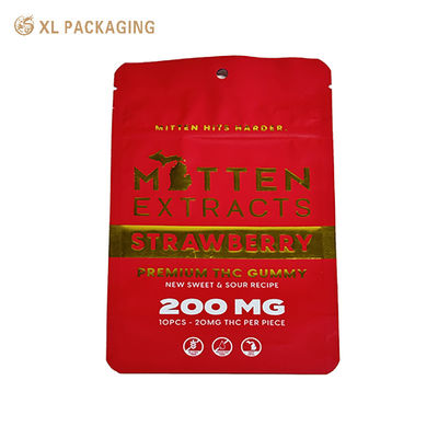 XL Packaging Adesivo di carta personalizzato Opaco Sacchetti con cerniera biodegradabili Borsa con cerniera riutilizzabile Impermeabile Per l'imballaggio di vestiti