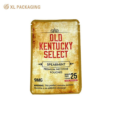 Busta con cerniera in Mylar, foglio di alluminio e plastica, adesivo di carta personalizzato XL Packaging per snack, caramelle e confezioni alimentari stand-up