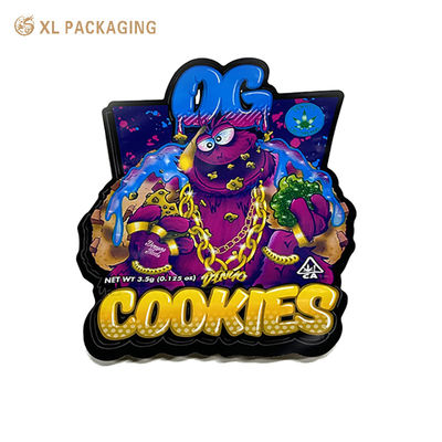 XL Imballaggio Adesivo carta su misura Proof odor Mylar Zipper Bag Candy Doypack Seal Stand Up Plastic Bag Imballaggio