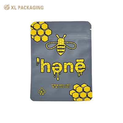 Stampato su misura 3.5 Mil Mylar Zipper Bag con confezione alimentare in plastica Stand Up Bag