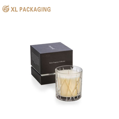 Casse per candele e profumi con coperchio di lusso personalizzato Casse per candele di lusso riciclabile con cartone rigido confezionamento regalo per profumi cosmetici rossetto confezionamento