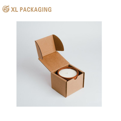 Stampa a colori personalizzata carta kraft carta rigida cartone imballaggio regalo scatola per candela