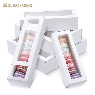 Scatola per cassetti Kraft personalizzata con finestra.