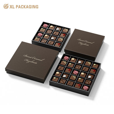 Scatola regalo in cartone rigido per confezioni di cioccolato personalizzabili