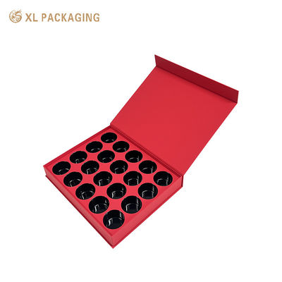 Scatola regalo magnetica pieghevole personalizzata con vassoio in PVC per la collezione regalo del miele di tè