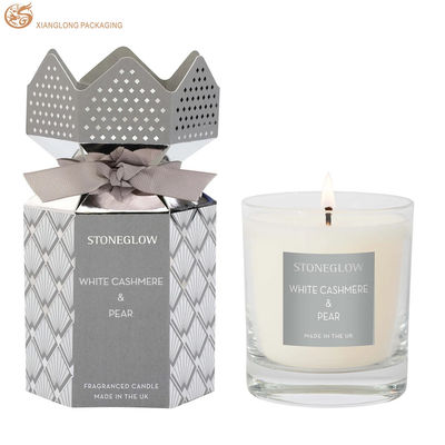 XL Imballaggio Custom Luxury Cappuccio Candela Scatole Perfume Luxury Riciclabile cartone rigido Imballaggio Scatola regalo Per profumi Cosmetici Riscotto Candela Imballaggio