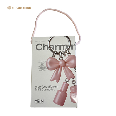 Imballaggio XL Cosmetici stampati Cartone pieghevole Scatola di fabbrica Fornitura su misura Disegno stampato Pieghevole Carta bianca cartaceo olio essenziale Scatola con argento caldo per cosmetici