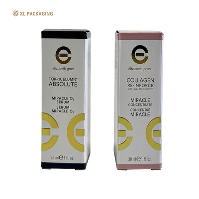 Scatola di imballaggio ondulata pieghevole Top Tuck per cosmetici per la cura della pelle