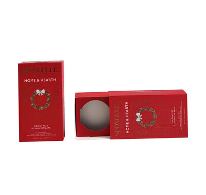 Scatola regalo per sapone a cassetto scorrevole ecologico personalizzabile per imballaggi di sapone premium